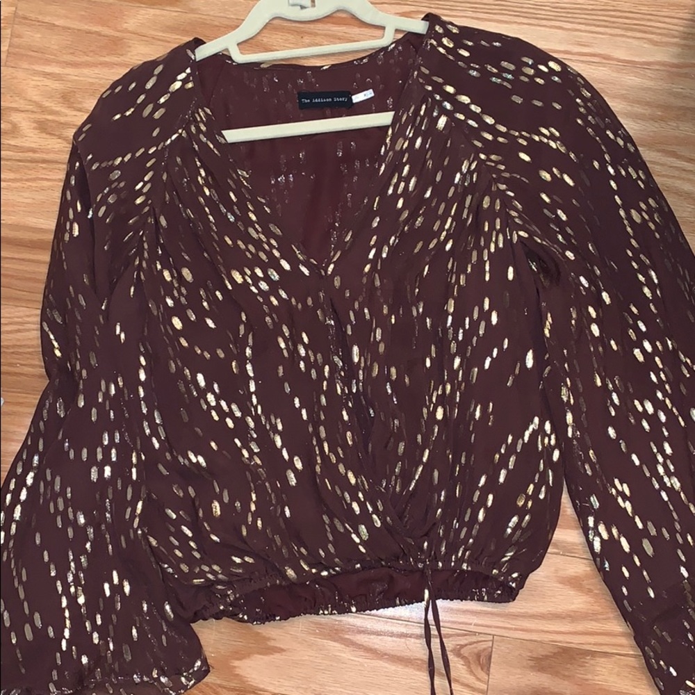 The Addison story blouse